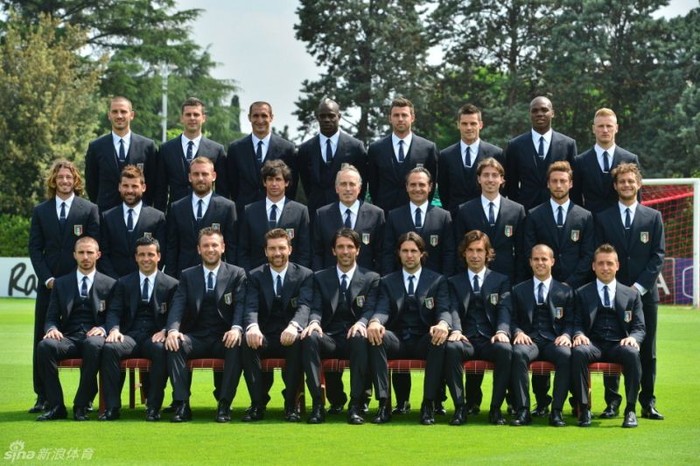 Đội hình tuyển Italia tham dự VCK EURO 2012